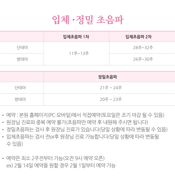 진료시간 안내